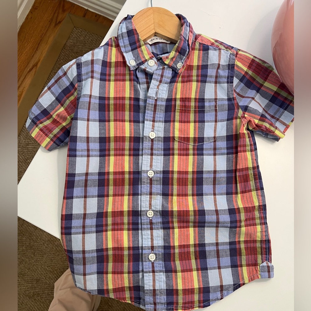 Janie and Jack button down shirt